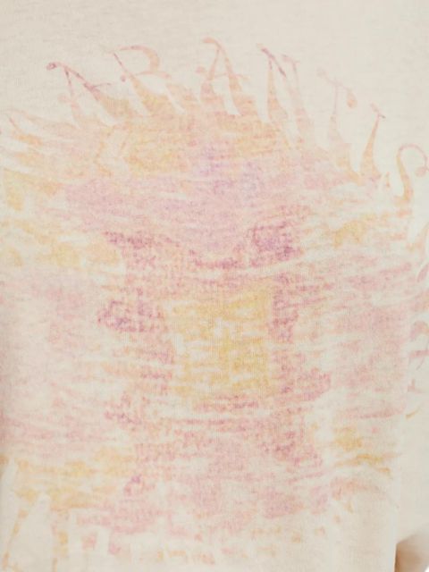 MARANT ÉTOILE graphic-print T-shirt - Neutrals