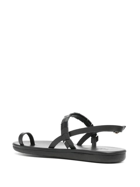 Ancient Greek Sandals Kamara leather sandals - Black - zdjęcie produktu nr 2