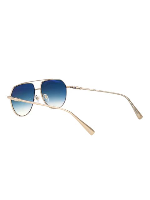 Longchamp metal-frame gradient sunglasses - Gold