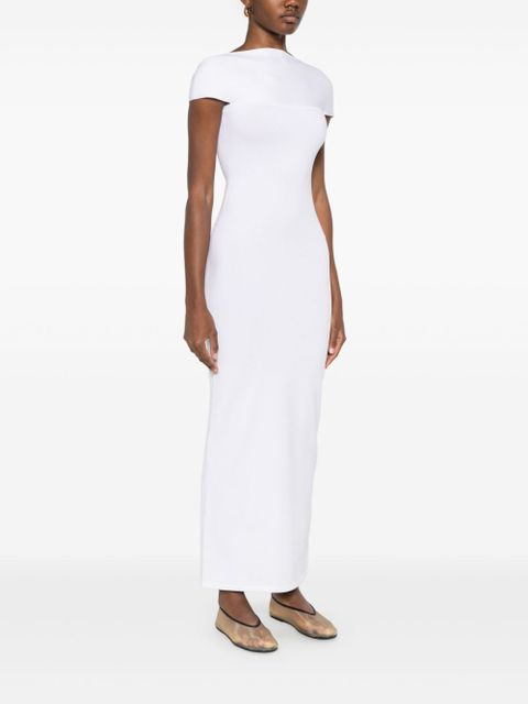 KHAITE Basile maxi dress - Neutrals