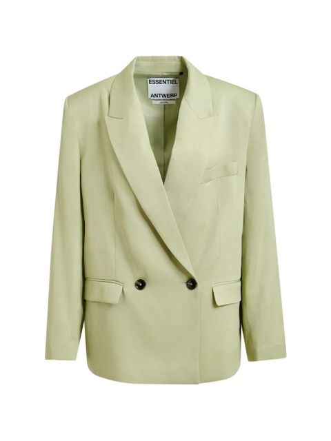Essentiel Antwerp double-breasted blazer - Green - zdjęcie produktu nr 1