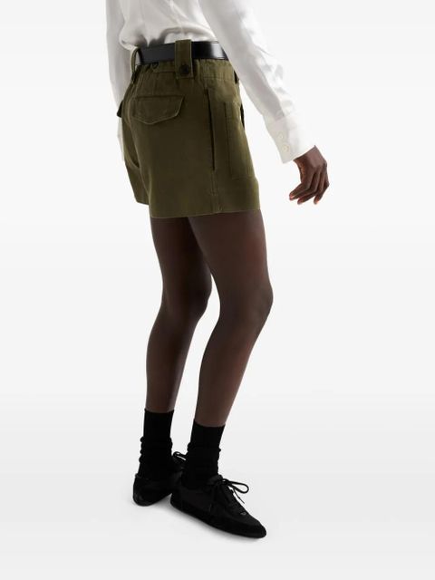 Prada chevron shorts - Green