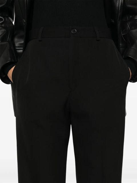 Balenciaga straight-leg tailored trousers - Black