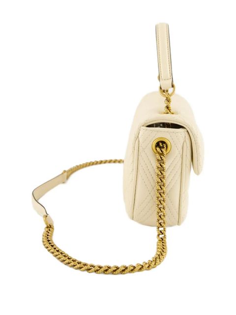 Valentino Garavani Quiltie 67 leather shoulder bag - Neutrals