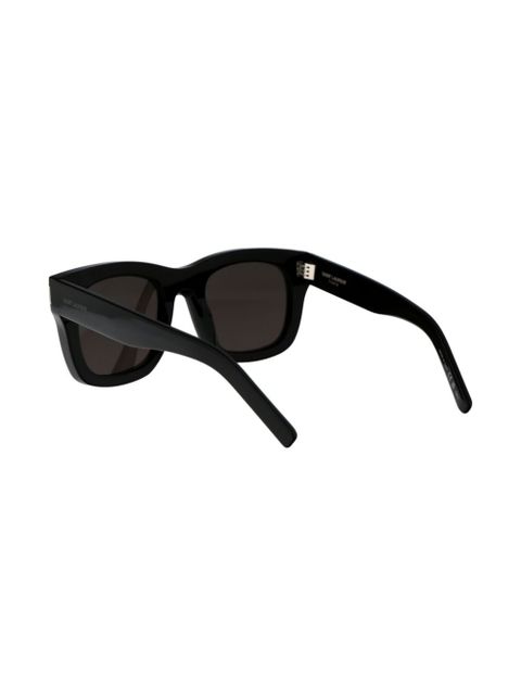 Saint Laurent Eyewear Monceau oversize-frame sunglasses - Black