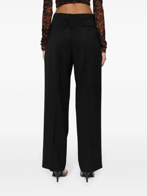 Acne Studios wide-leg tailored trousers - Black