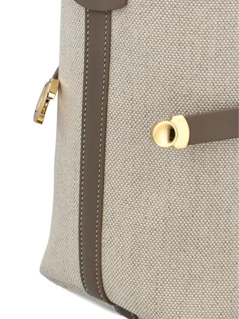 Loro Piana logo-debossed tote bag - Neutrals