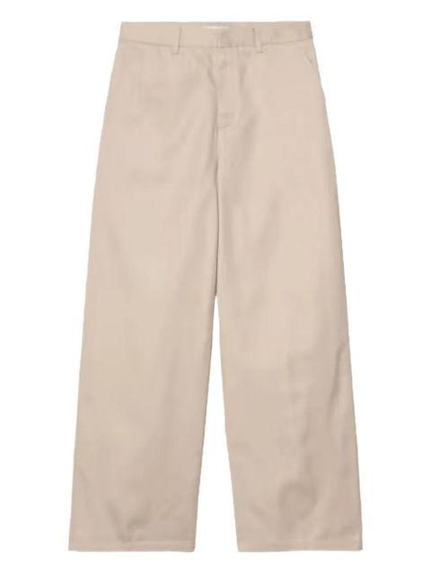 Carhartt WIP Omak logo-patch trousers - Neutrals - zdjęcie produktu nr 1