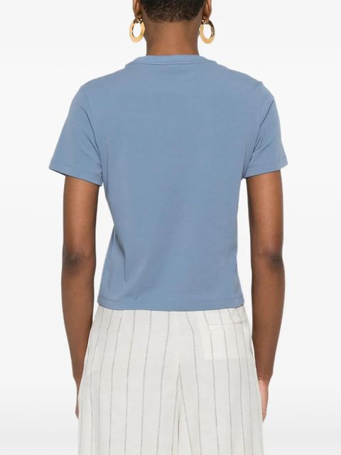 Eleh graphic-print T-shirt - Blue