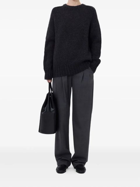 LouLou de Saison Jesse drop-shoulder ribbed sweater - Black - zdjęcie produktu nr 2