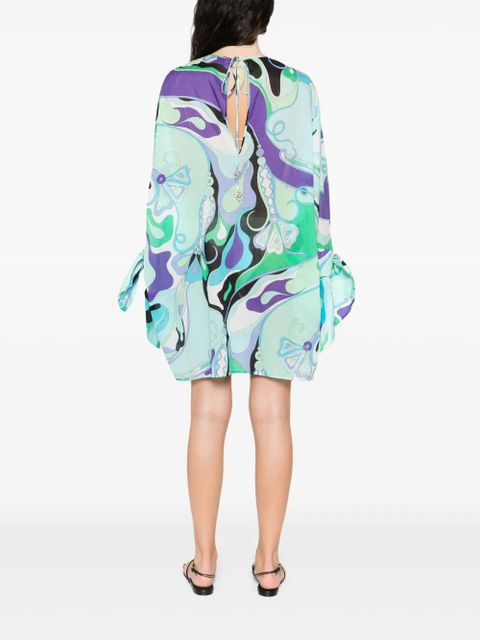PUCCI printed mini dress - Green
