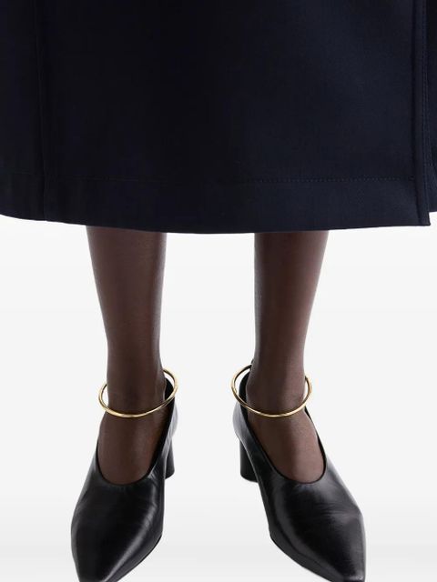 Jil Sander Ring detachable-metal pumps - Black