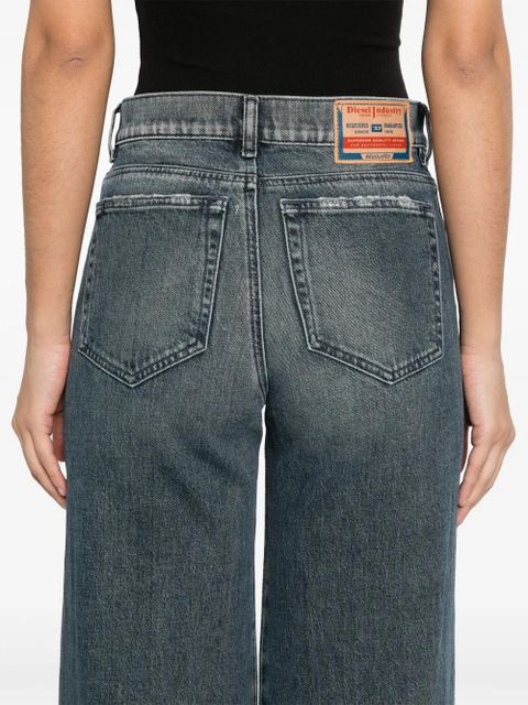 Diesel 1978 D-Akemi wide-leg jeans - Blue