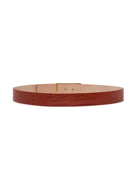 Victoria Beckham Jumbo Frame belt - Red