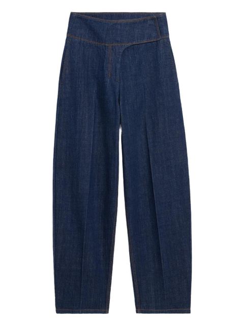 AMI Paris belted jeans - Blue - zdjęcie produktu nr 1