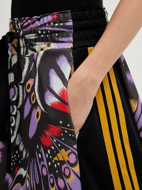 adidas spódnica x Farm Rio kolor czarny maxi rozkloszowana JL8619