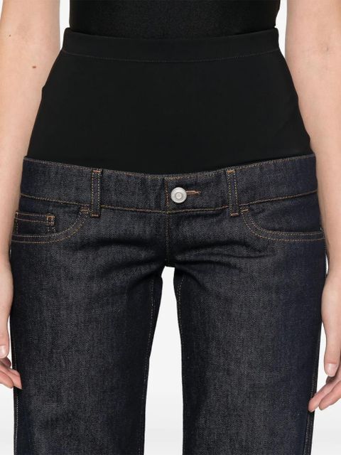 Coperni jersey hybrid jeans - Blue