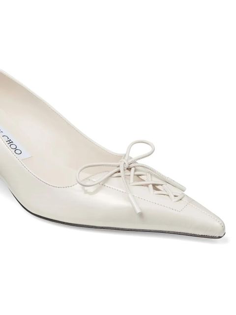 Jimmy Choo 50mm Scarlett pumps - White