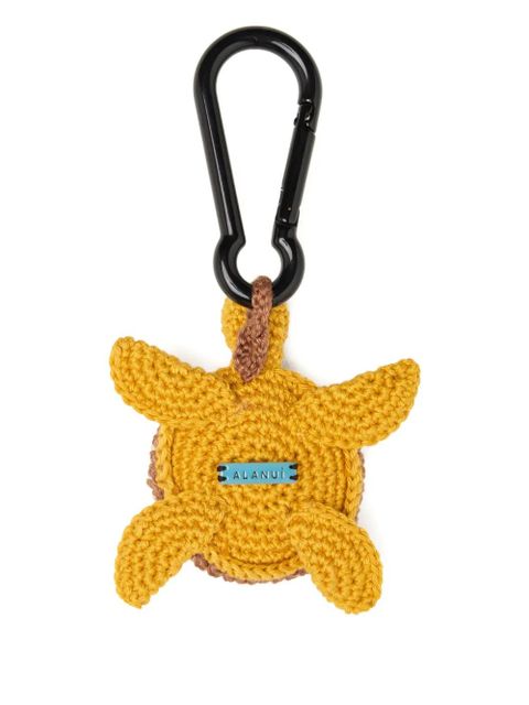 Alanui Turtle crochet keyring - Yellow - zdjęcie produktu nr 2