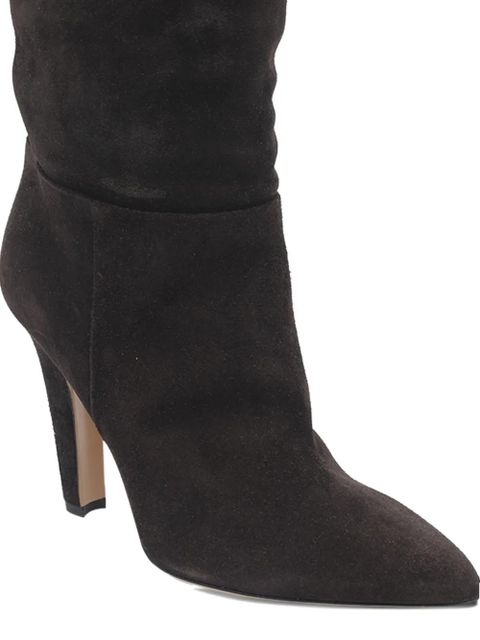 Paris Texas 10mm Elsa pointed-toe suede boots - Brown