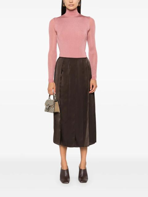 FENDI fine-ribbed bodysuit - Pink - zdjęcie produktu nr 2