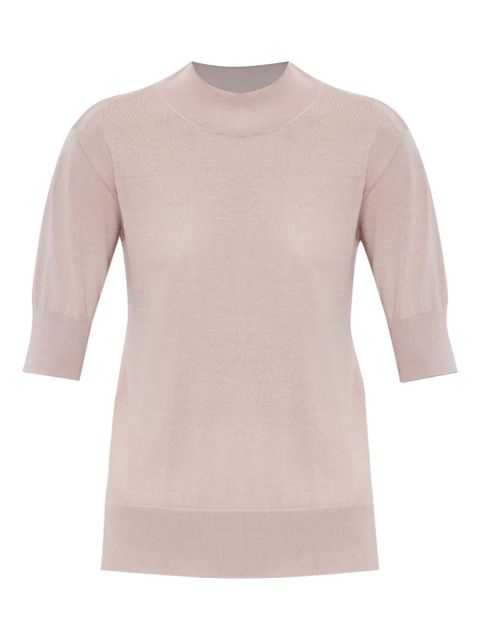 Jil Sander fine-knit T-shirt - Pink - zdjęcie produktu nr 1