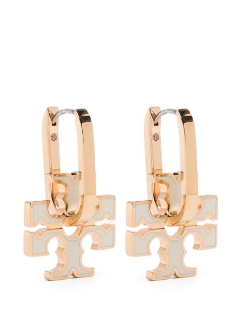 Tory Burch Kira enamel motif earrings - Gold - zdjęcie produktu nr 1