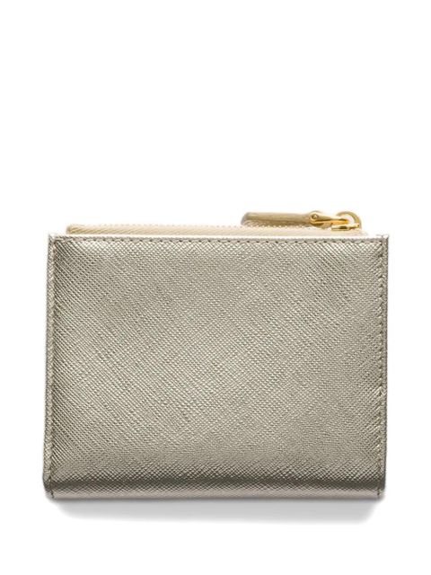 Prada small leather wallet - Gold - zdjęcie produktu nr 2