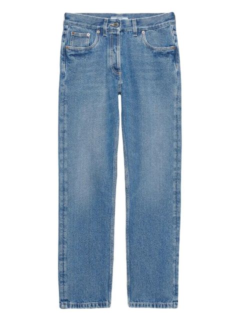 Prada logo-plaque jeans - Blue - zdjęcie produktu nr 1