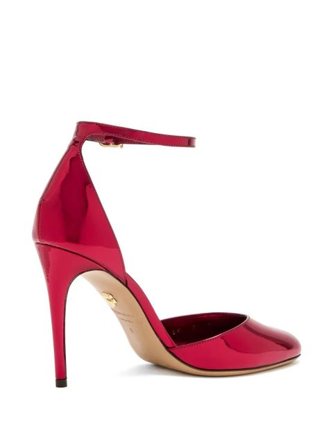 Ferragamo almond-toe pumps - Red