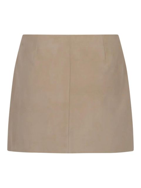 Givenchy leather mini skirt - Neutrals - zdjęcie produktu nr 2
