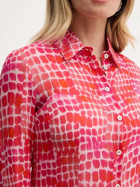 Patrizia Pepe sukienka kolor czerwony midi prosta 8A1662 A725