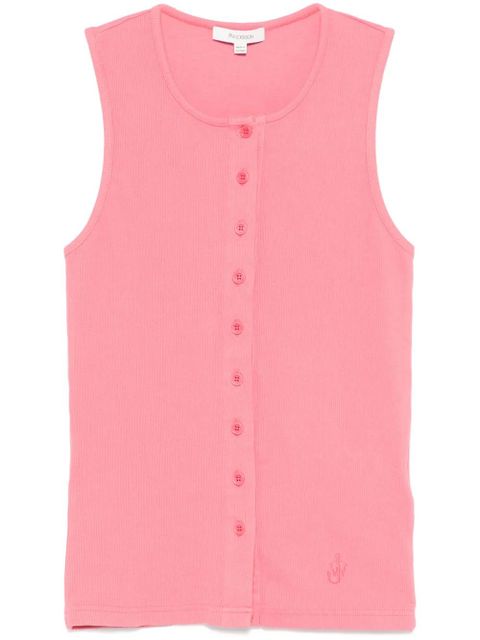 JW Anderson buttoned tank top - Pink - zdjęcie produktu nr 1