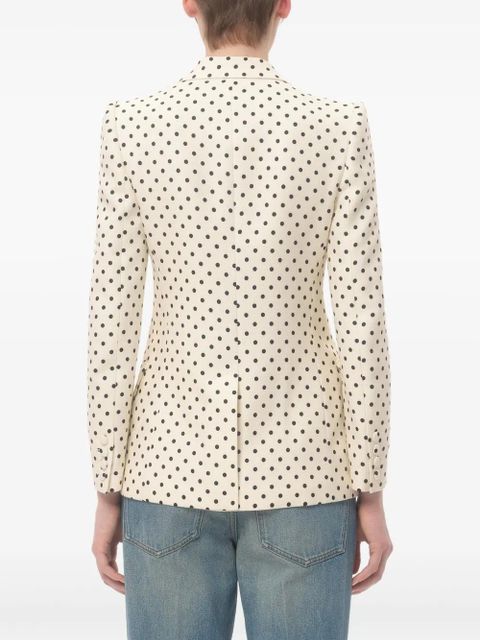 Valentino Garavani Supergran Plusdepois-print blazer - Neutrals