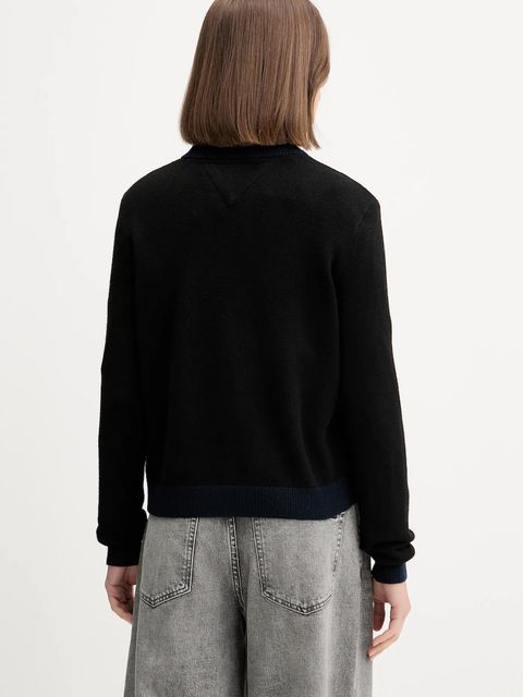 Tommy Jeans sweter damski kolor czarny DW0DW20970