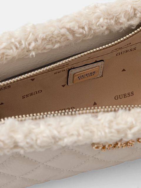 Guess torebka CRISTI kolor beżowy HWTG81 39720