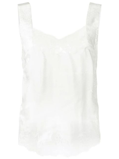 Givenchy lace trim vest top - White - zdjęcie produktu nr 1