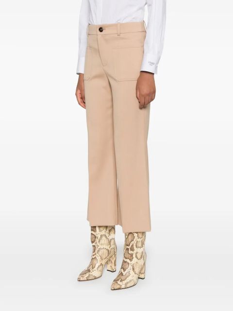 Chloé cropped trousers - Brown