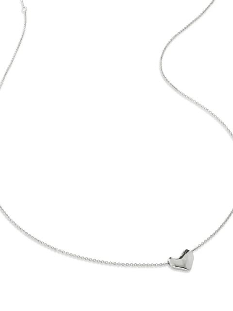 Monica Vinader heart-charm necklace - Silver - zdjęcie produktu nr 1
