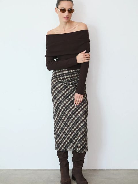 Medicine spódnica kolor beżowy - zdjęcie produktu nr 1