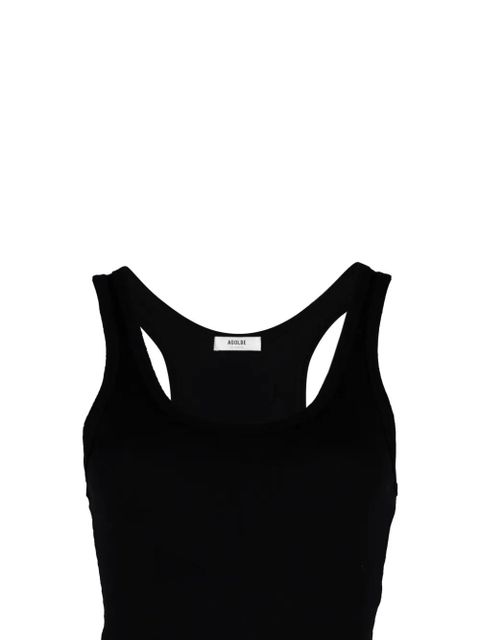AGOLDE Maria ribbed bodysuit - Black