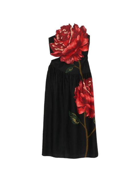 FARM Rio Rosalia Artisanal maxi dress - Black - zdjęcie produktu nr 1