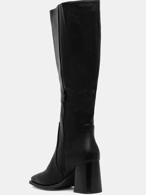 Answear.LAB kozaki kolor czarny na słupku