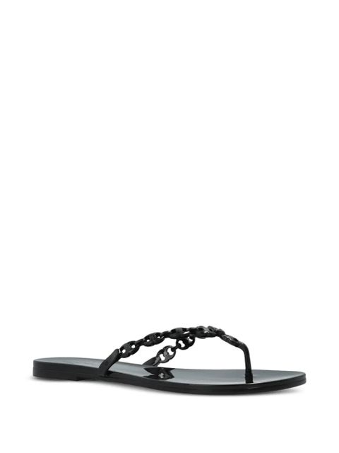 Tory Burch Gemini flip-flops - Black - zdjęcie produktu nr 2
