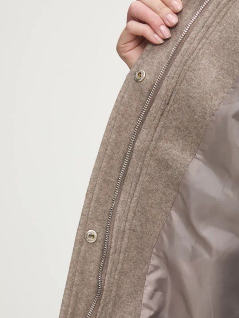 Answear.LAB kurtka kolor beżowy przejściowa