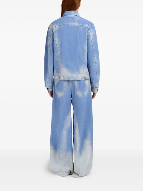 Marni faded denim jacket - Blue