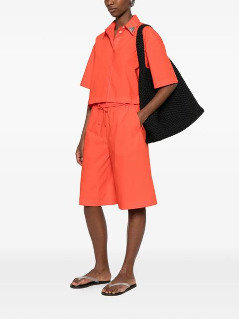PINKO drawstring-fastening shorts - Orange - zdjęcie produktu nr 2