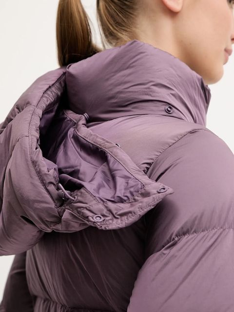 Columbia kurtka puchowa Amaze Puff kolor fioletowy zimowa 2133714