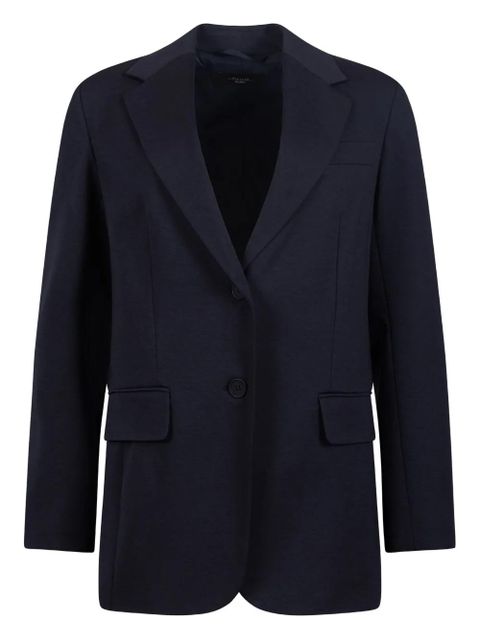 Weekend Max Mara peak lapel two-button blazer - Blue - zdjęcie produktu nr 1
