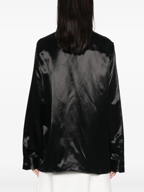 Jil Sander striped shirt - Black